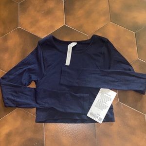 Lululemon Ebb to Street Long Sleeve Shirt